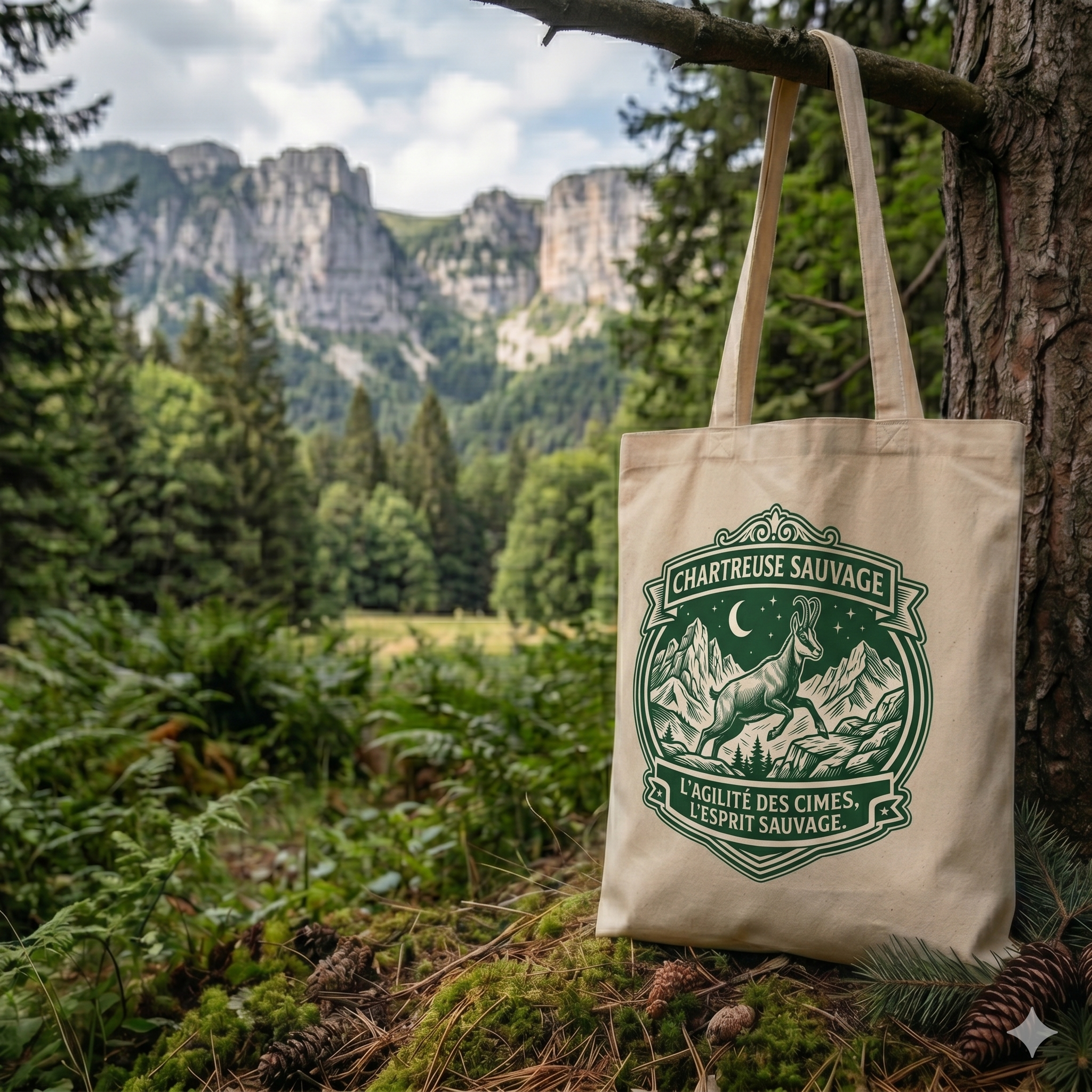 Tote bag Chamois